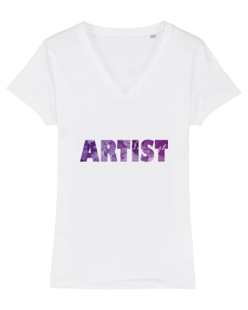 Purple ARTIST White
