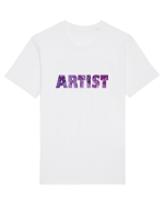 Purple ARTIST Tricou mânecă scurtă Unisex Rocker