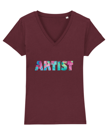 Coloured ARTIST Burgundy