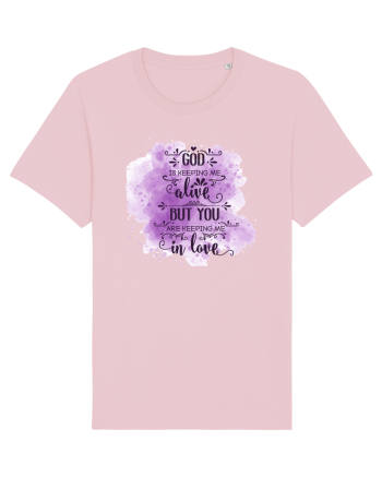 Tu mă ții îndrăgostit Cotton Pink