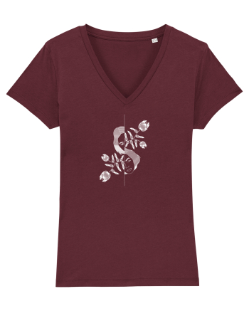 Blooming thoughts Burgundy