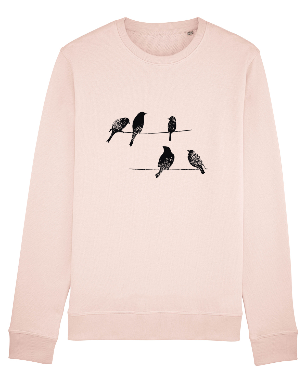 Bluză mânecă lungă Unisex Rise Candy Pink