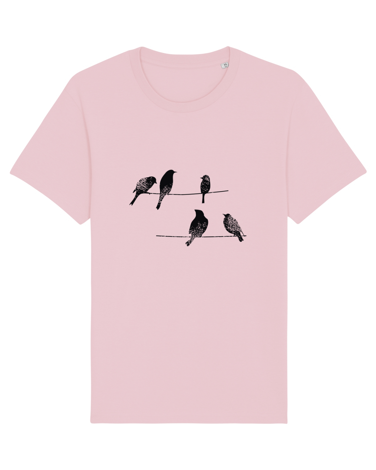 Tricou mânecă scurtă Unisex Rocker Cotton Pink