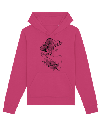 Silueta Floral Black Raspberry