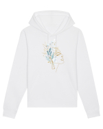 Floral Head Feminin Hanorac Unisex Drummer