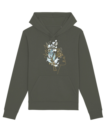 Floral Head Feminin Khaki