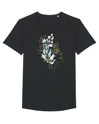 Floral Head Feminin Black