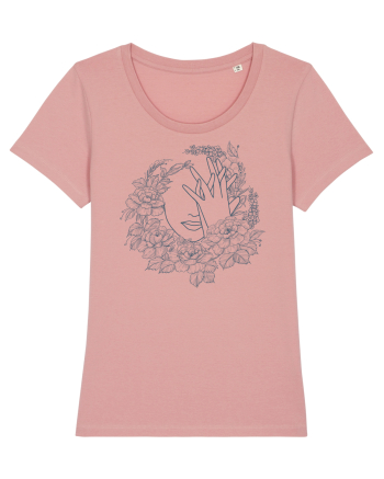 Blue Floral Feminin Canyon Pink
