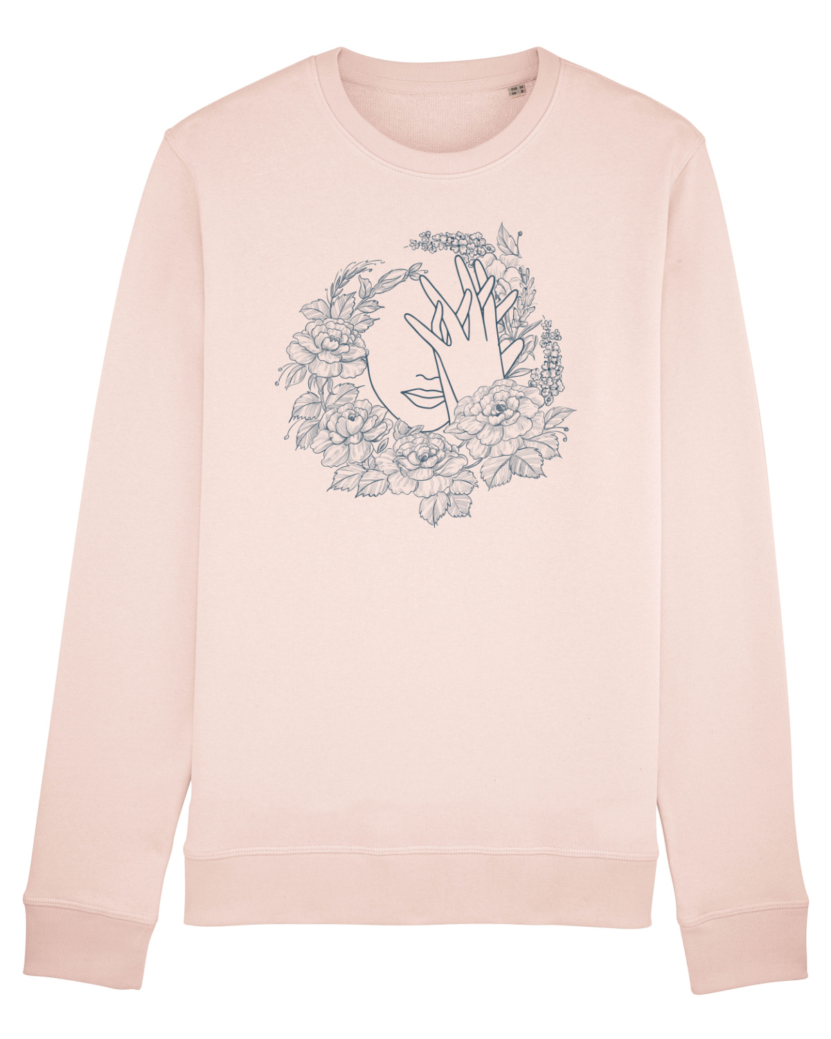 Bluză mânecă lungă Unisex Rise Candy Pink