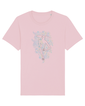 Silueta Fashion Blue Cotton Pink