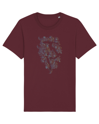Silueta Fashion Blue Burgundy