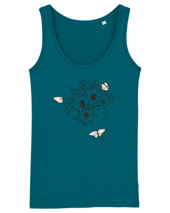Dream Head Butterfly Ocean Depth