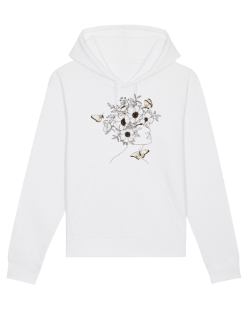 Dream Head Butterfly White