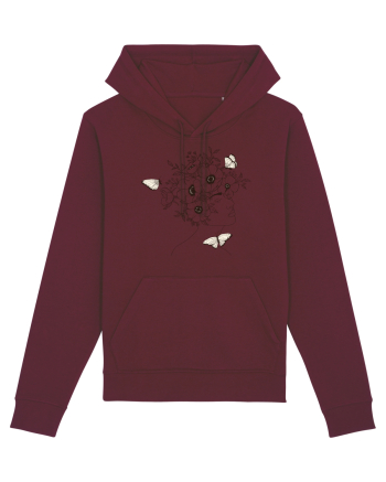 Dream Head Butterfly Burgundy