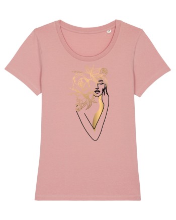 Silueta FLoral Gold Canyon Pink