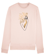 Silueta FLoral Gold Bluză mânecă lungă Unisex Rise
