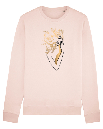 Silueta FLoral Gold Candy Pink