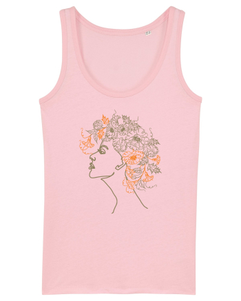 Floral Hair Cotton Pink