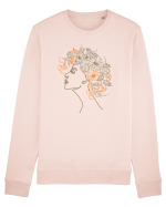 Floral Hair Bluză mânecă lungă Unisex Rise