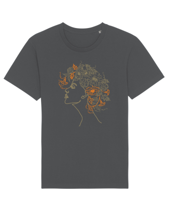 Floral Hair Anthracite