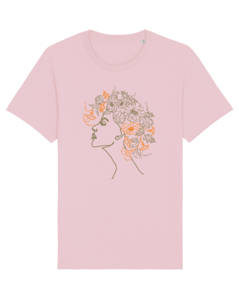 Floral Hair Cotton Pink