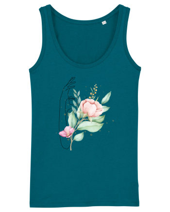 Floral Hand Ocean Depth