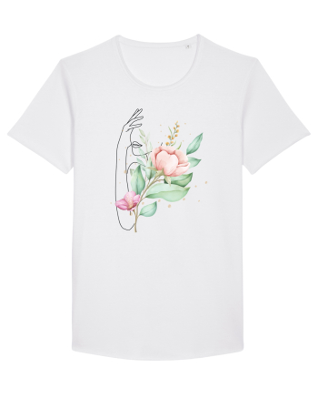 Floral Hand White