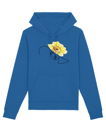Sunflower Head Feminin Royal Blue