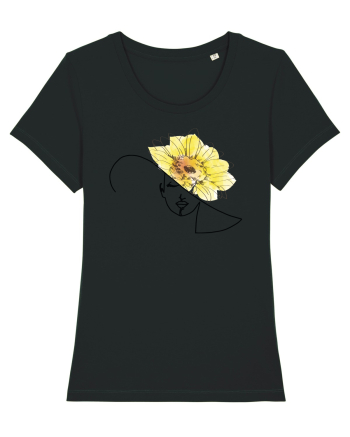 Sunflower Head Feminin Black