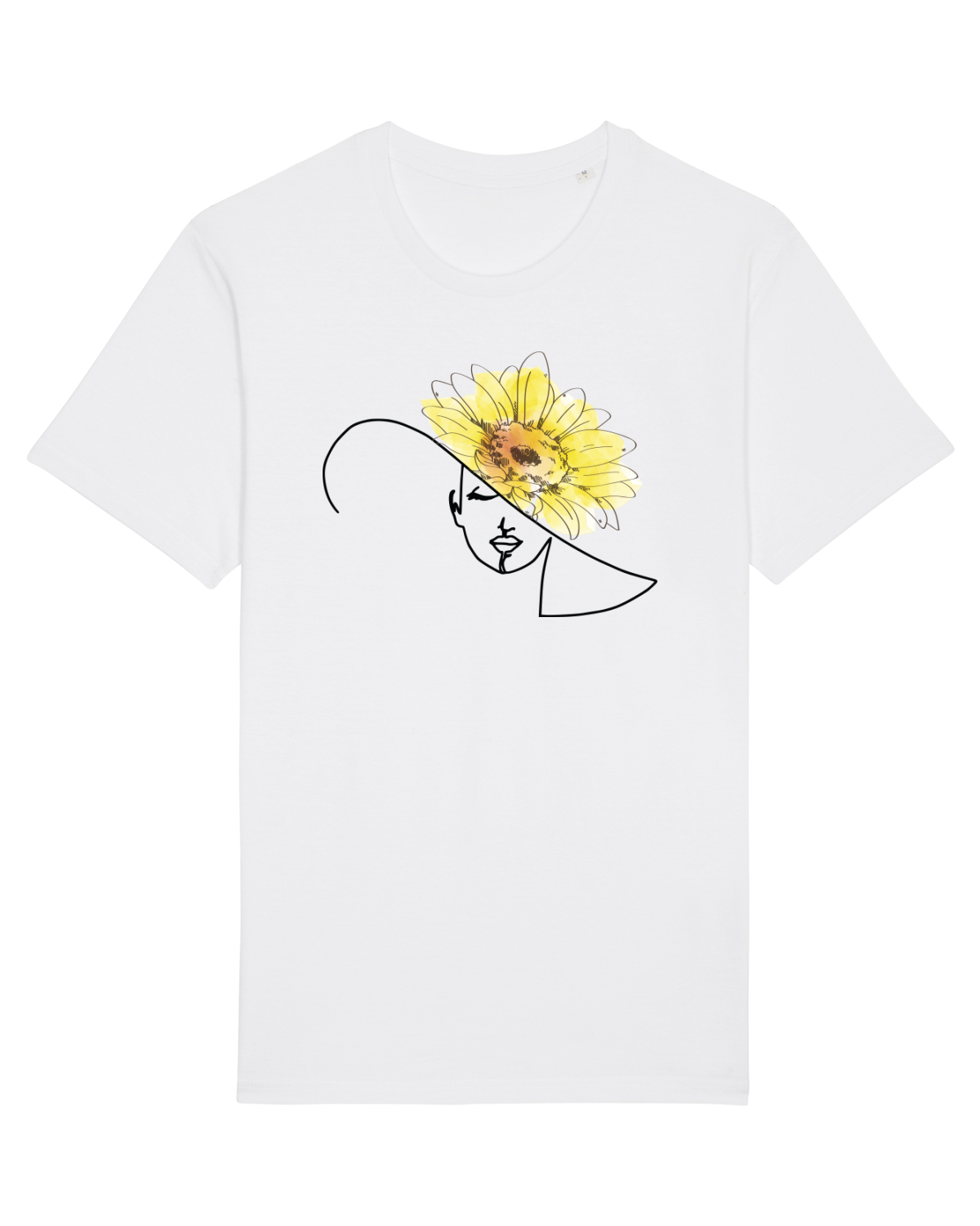 Tricou mânecă scurtă Unisex Rocker White