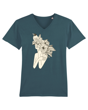Bird Floral Head Feminin Stargazer