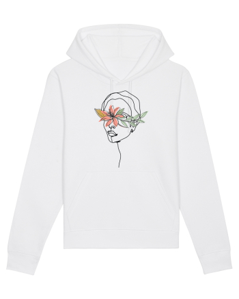 Floral Head Hibiscus White