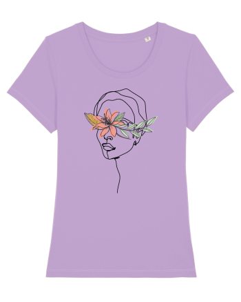 Floral Head Hibiscus Lavender Dawn