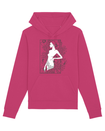 Floral Side Feminin Raspberry