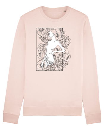 Floral Side Feminin Candy Pink