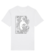 Floral Side Feminin Tricou mânecă scurtă Unisex Rocker