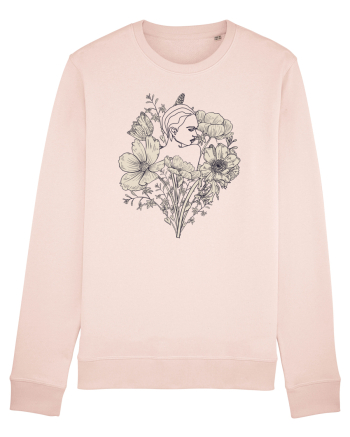Silueta in Flori Back Candy Pink