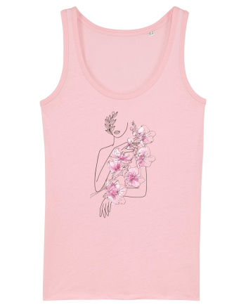 Silueta Floral Pink Cotton Pink