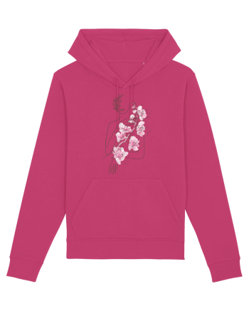 Silueta Floral Pink Raspberry