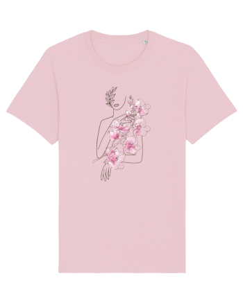 Silueta Floral Pink Cotton Pink