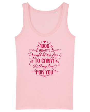 1000 de Inimi Cotton Pink