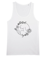 Floral Line Art Maiou Bărbat Runs