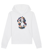 Colorful Feminin Back Hanorac Unisex Drummer