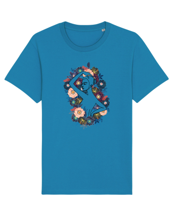 Colorful Feminin Back Azur