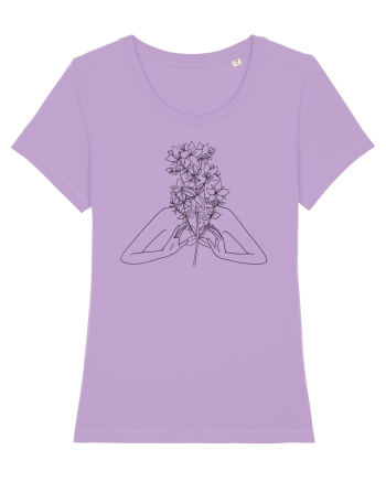 Floral Head Feminin Lavender Dawn