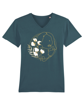 Yellow Line Art Feminin Stargazer