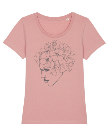 Floral Side Head Canyon Pink