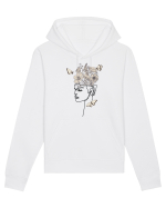 Butterfly Head Feminin Hanorac Unisex Drummer
