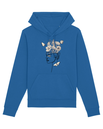Butterfly Head Feminin Royal Blue