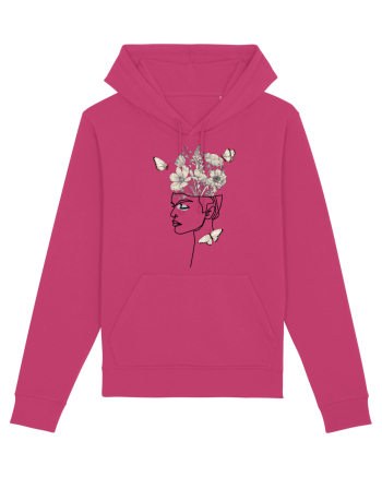 Butterfly Head Feminin Raspberry